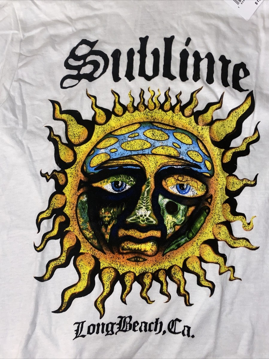 sublime tshirt white short sleeve | eBay