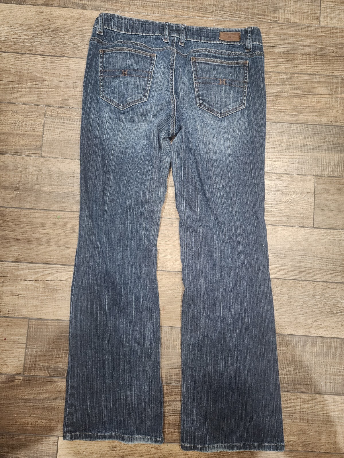 Tommy Hilfiger Women's American Freedom Modern Rise Bootcut Blue Jeans Size 10 thumbnail 2