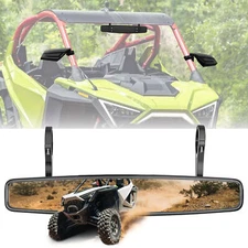 UTV Rear View Center Mirror W/2" Roll Bar For CAN AM MAVERICK Commander 800 1000