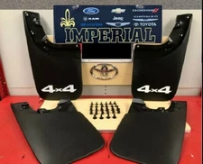 2005-2015 TOYOTA TACOMA OEM GENUINE NEW 4 PIECE SET OF MUDGUARDS 4X4 4WD
