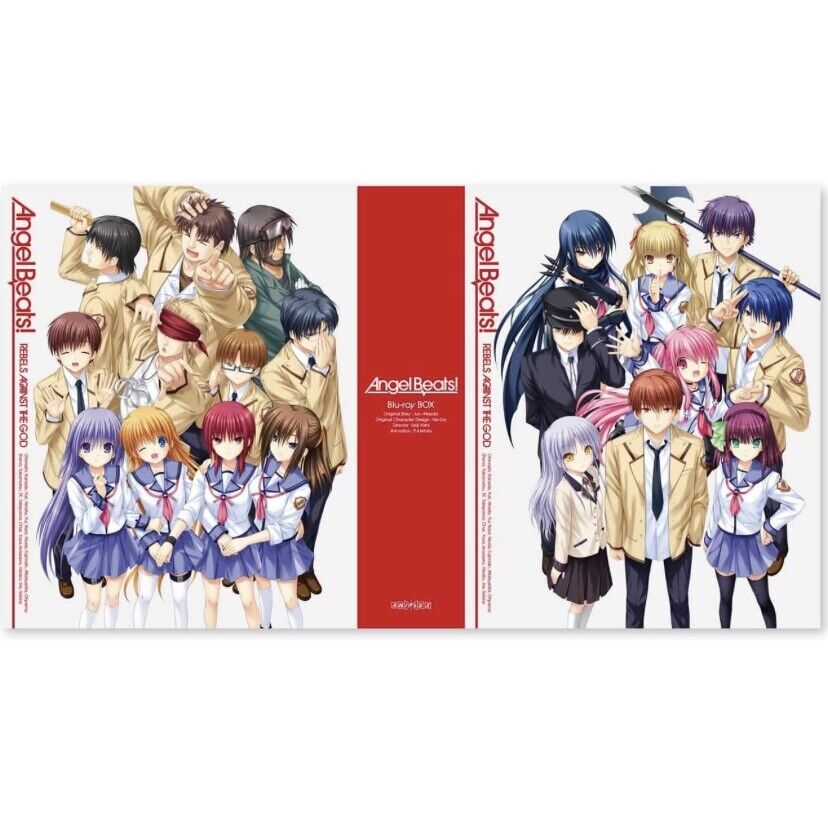 Angel Beats Blu-ray BOX Limited Edition Japan ANZX-11531 4534530083401