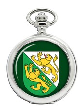 Thurgau Switzerland Pocket Watch