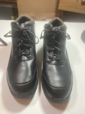Worx By Red Wing Black Men\'s Shoes Size 14 Worx by Red Wing -5504 Mens NonMetallic Safety Toe Slip on  main image 4
