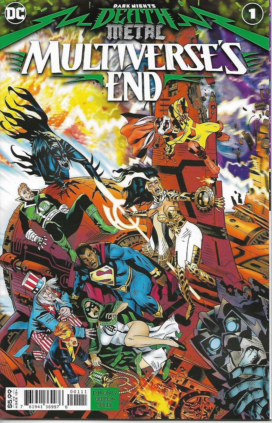 DARK NIGHTS DEATH METAL - MULTIVERSE'S END (2020) #1 - Back Issue (S)