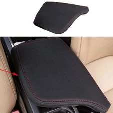 For Volvo XC60 2018-2024 black pu Middle Console Armrest Box Cover 1pcs