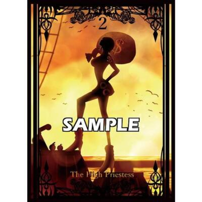 sticky card sleeves 72x122MM] Meowcafe Premium CPP Card Sleeve for 70x120mm Tarot Photoca –  MeowCafeShop main image 1