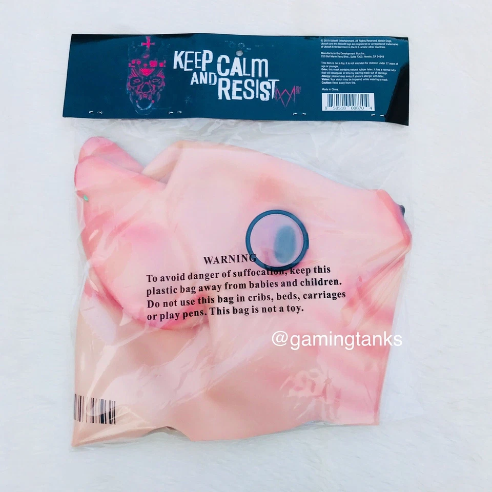 Watch Dogs: Legion Winston Pig Mask 2019 E3 Exclusive - Image 2 of 2