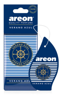 12 x Mon Areon Verano Azul luxury Car Air Fresheners (Seashore freshness)