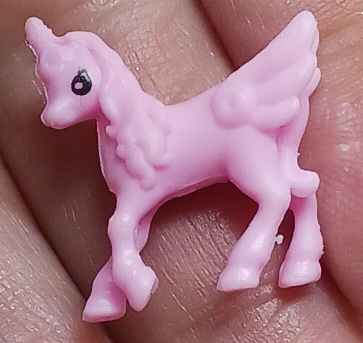 Alicorn Unicorn Micro Pink Pegasus Tiny Fantasy Figurine Micro