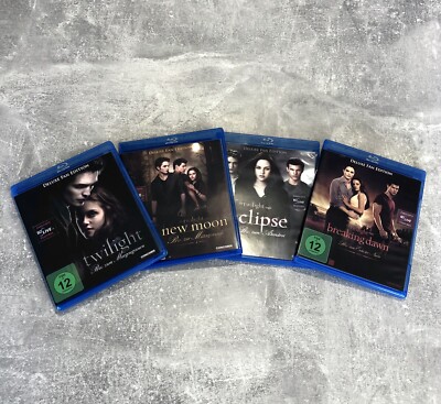 The Twilight Saga - 4 Disc Edition Blu-ray / 4 Filme