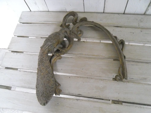 Old FRENCH element Metal bird