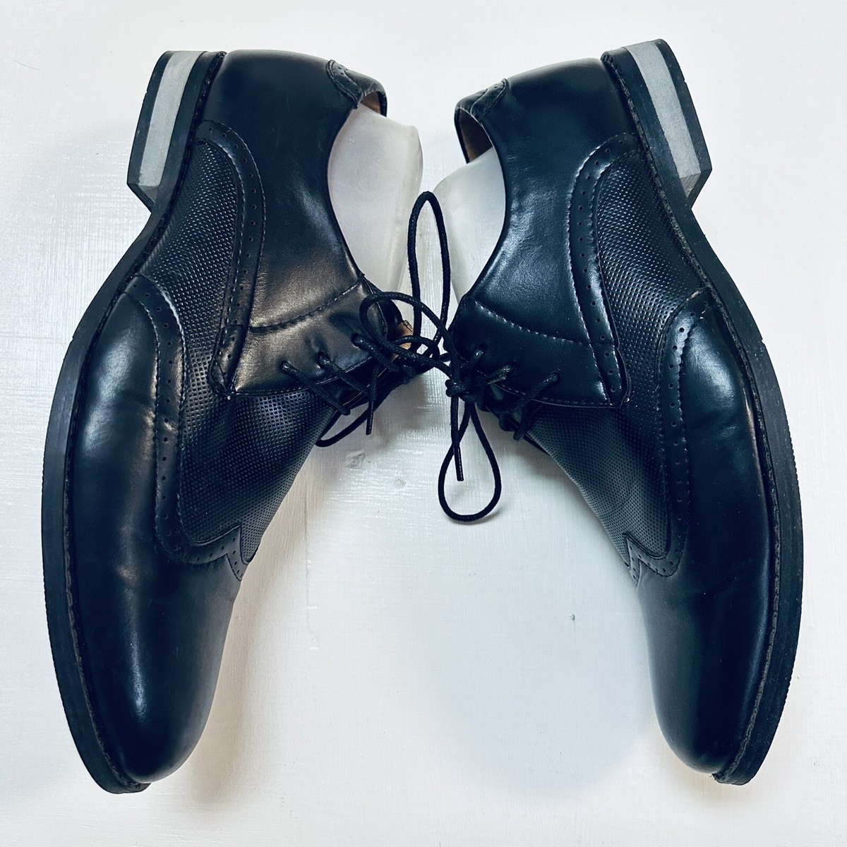 Gino Pheroni Clay Oxford Black Men\'s Dress Shoe Size US 8.5 Gino Pheroni Clay Oxford Dress Shoe Black Men main image 3