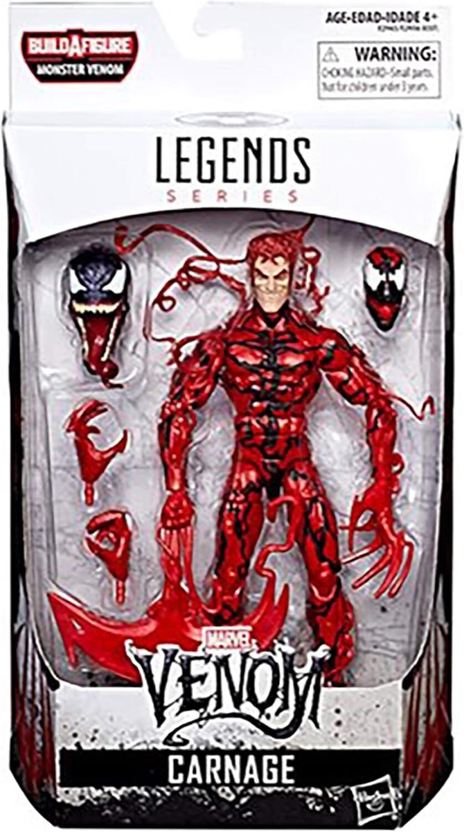 Hasbro Marvel Legends Carnage 6in. Action Figure BAF MONSTER VENOM
