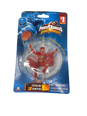 Jetix Power Rangers Dino Thunder Extreme Jumpers Disney NIP Animation