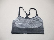 All In Motion Size XL Womens Black/Gray Active Wireless Unlined Sports Bra 7D