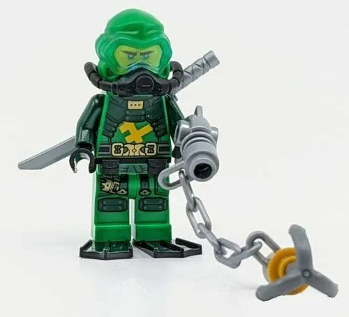 LEGO Ninjago: Lloyd Seabound in Suba Gear with Grappling Gun and Katana