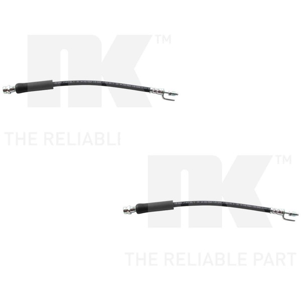 2X NK Bremsschlauch Links Rechts FüR Ford Transit Kasten Fa_ _ FCD FDD FY FZ-image