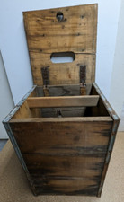 Vintage La Crosse Breweries Wood Picnic Beer Bottle Crate Box Holds 4 - 64 oz