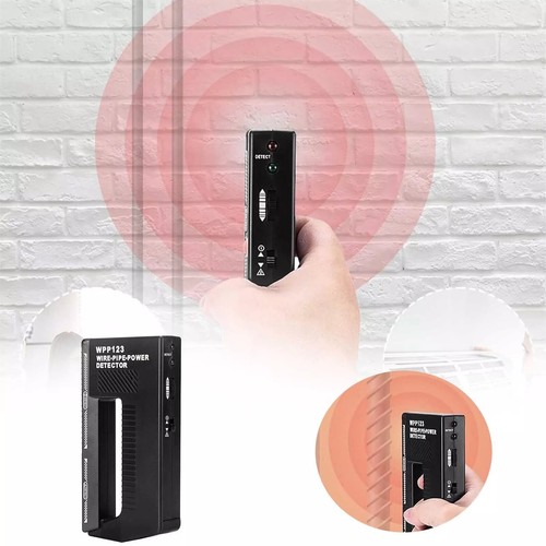 Escáner de Pared Detector de Metales, Tubo de Alerta de Alta Sensibilidad Alimentación Escáner de Pared Negro - Imagen 2 de 5