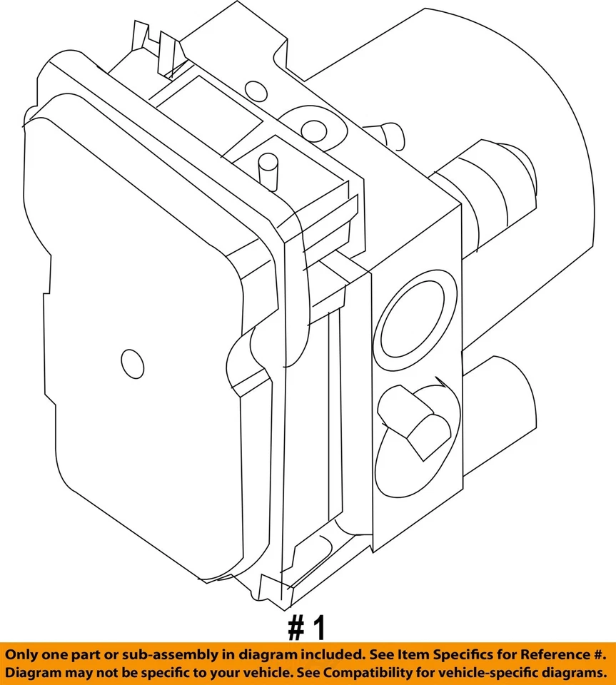 Conjunto de bomba y motor ABS usado se adapta a: Bomba Nissan Máxima 2012 AT CVT sin paleta Foto 4 de 4
