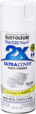 Rust-Oleum 249090 Painter's Touch 2X Ultra Cover 12-Ounce White