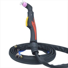 Plasmabrenner 70A, 4m, 5pol female, 9mm, Gas-Schnellverschluss-mit Pilot Z&uuml;ndung