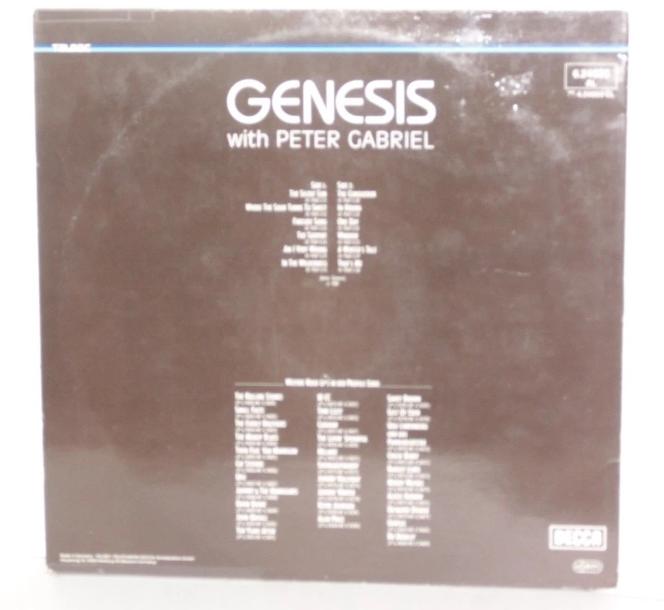 GENESIS With PETER GABRIEL German LP VG+ Plays Well Decca Teldec - Image 3 of 3
