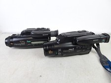 Lot of 2 VHS Camcorders Sony Handycam CCD-FX340, Sony CCD-FX510 FOR PARTS