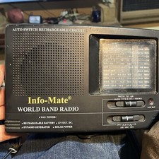 Info-Mate World Band Radio Model: 837