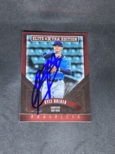 Kyle Holder 2015 Panini Elite Extra Edition #31 New York Yankees Signed Card