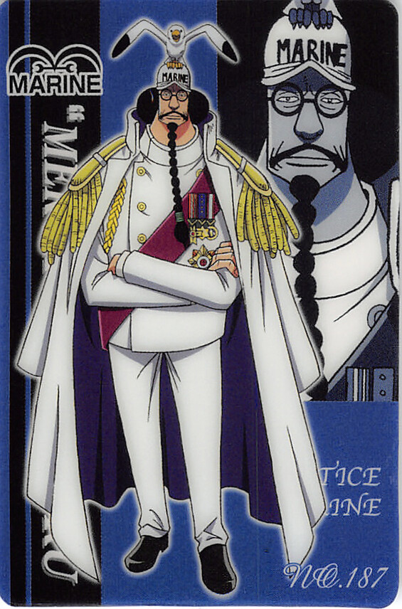 One Piece Trading Card Gumi No.187 Sengoku Bandai Gummy Card One Piece Trading Card Gumi No.187 Sengoku Bandai Gummy Card