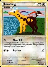 LP Girafarig 64/123 HeartGold & SoulSilver Pokemon 2010 Miki Tanaka on eBay