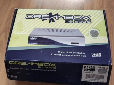Dreambox DM 500-S Sat-Receiver + 12V 2A Power Supply Netzteil