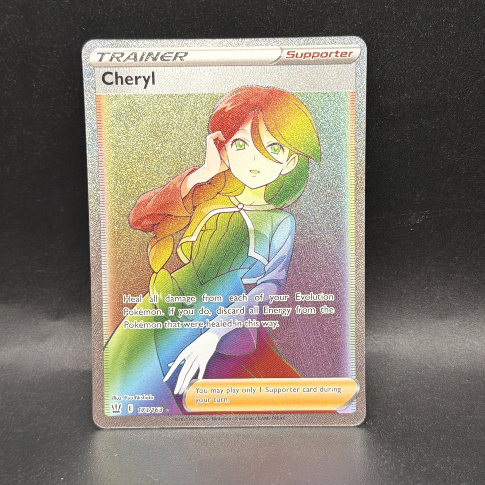 Cheryl (Secret) 173/163 Swsh05: Battle Styles Holo