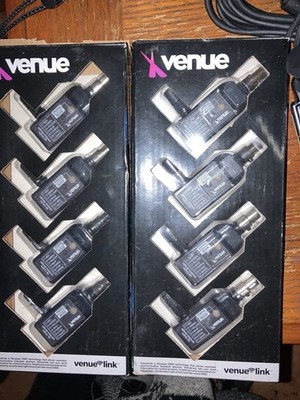 Venue VenueLink Wireless DMX Interface  for Stage Lighting DMX Control 2 4 packs