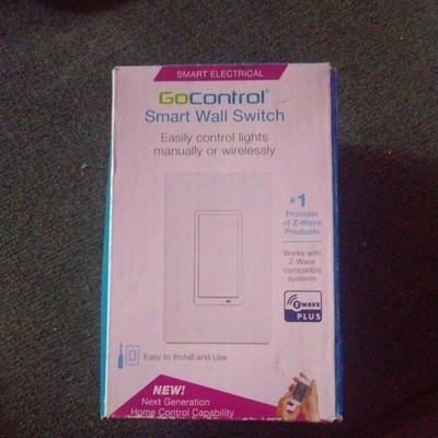 GoControl WT00Z5-1 Z-Wave Smart 3 Way Home Multifunction Wall Switch