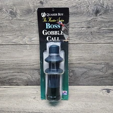 Quaker Boy Gobble Shaker Boss Gobble Call Green USA Made 1998 NOS Pro Series