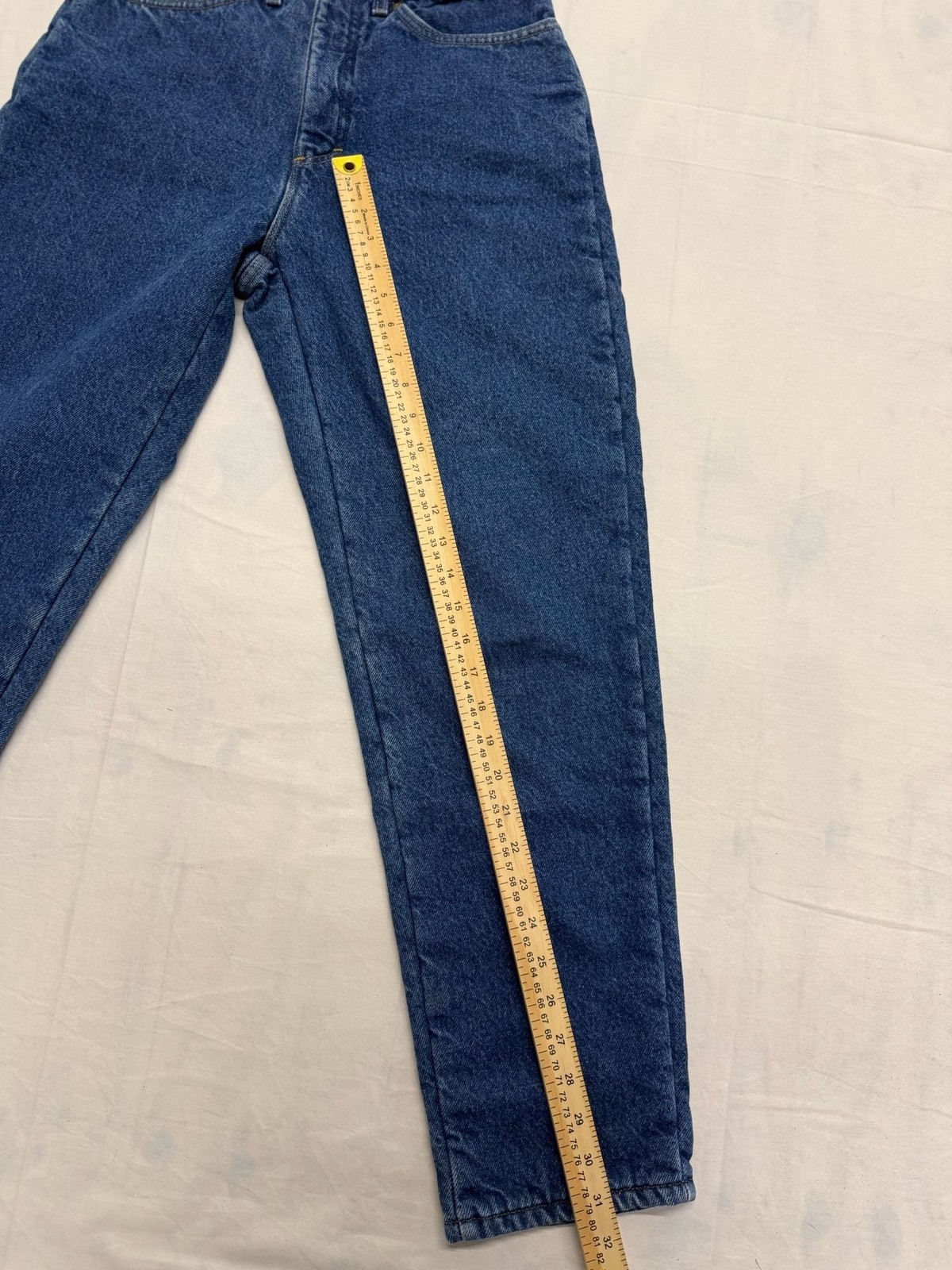 Vintage L.L.Bean Fleece Lined High Rise Mom Jeans image 2