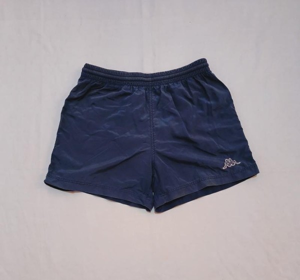 Men Kappa Shorts Navy Nylon S