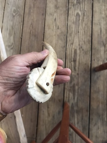 Antique Inuit Hand Made Crimping Tool - Picture 8 of 11