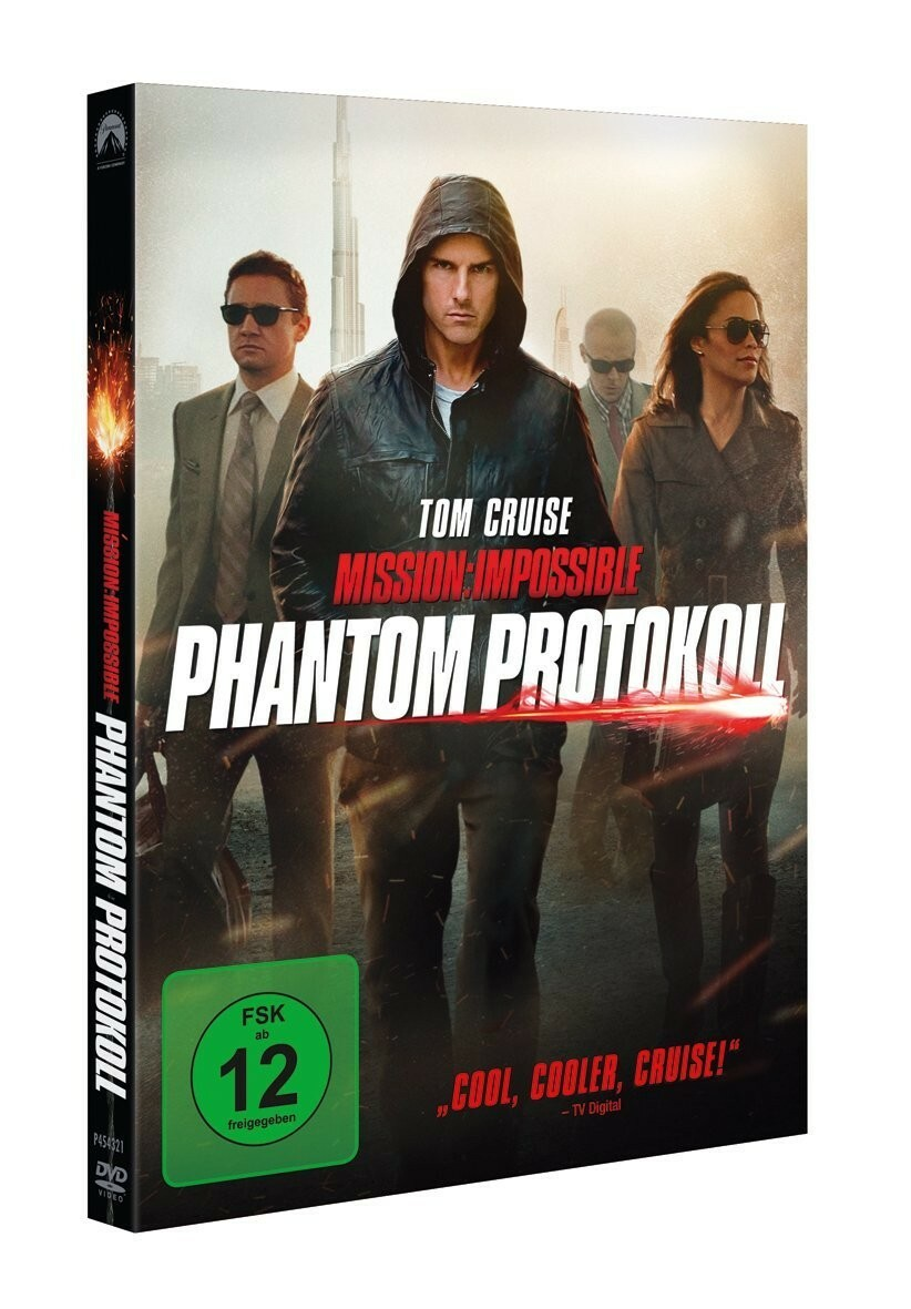 Mission: Impossible - Phantom Protokoll DVD FREE SHIPPING