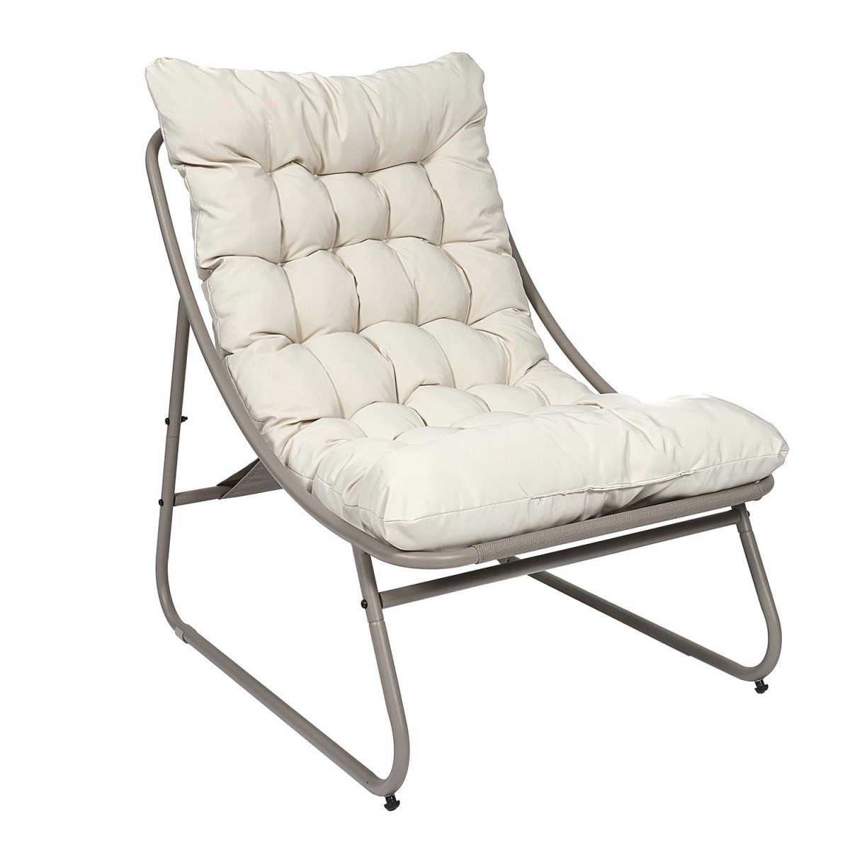 Fauteuil d'extérieur haut de gamme Dolce Vita beige design italien