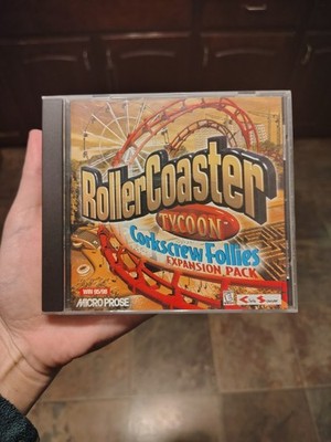 RollerCoaster Tycoon: Corkscrew Follies (PC, 1999) Expansion Pack