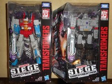 Transformers Siege War for Cybertron Trilogy Megatron Starscream Voyager Class