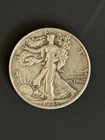 1943 Liberty Walking Half Dollar Silver 50C Circulated US Coin