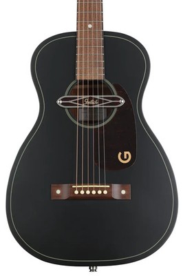 Gretsch Jim Dandy Deltoluxe Parlor Acoustic-electric Guitar - Black