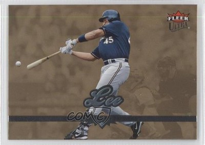 2006 Fleer Ultra Gold Medallion Carlos Lee #31 0i6