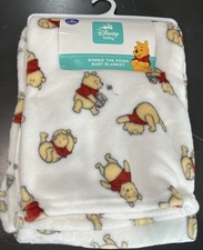 NEW Disney Baby Blanket Lightweight Winnie the Pooh Baby Gift