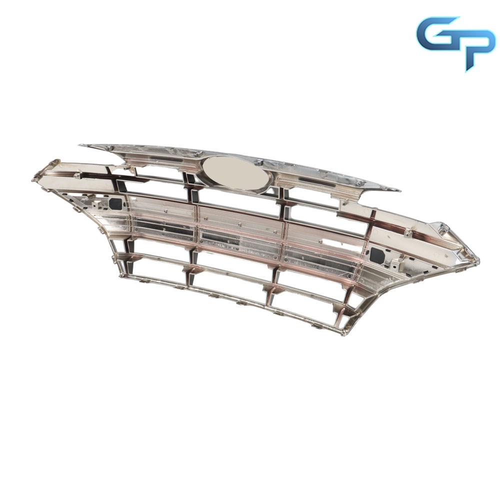 Upper Grille+Fog Lights Bracket Molding Set Front For Hyundai Elantra 2019 2020