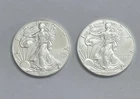 2017 American Silver Eagle 1 OZ. X 2 /.999 Fine Silver BU Uncirculated